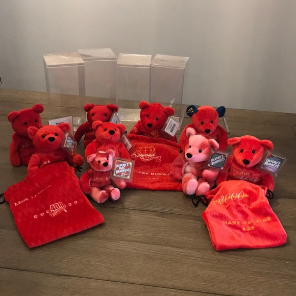 9 bears Mark McGwire Salvino’s Mac Bammers Bam Beano’s and Bammers  90’s - Picture 3 of 15